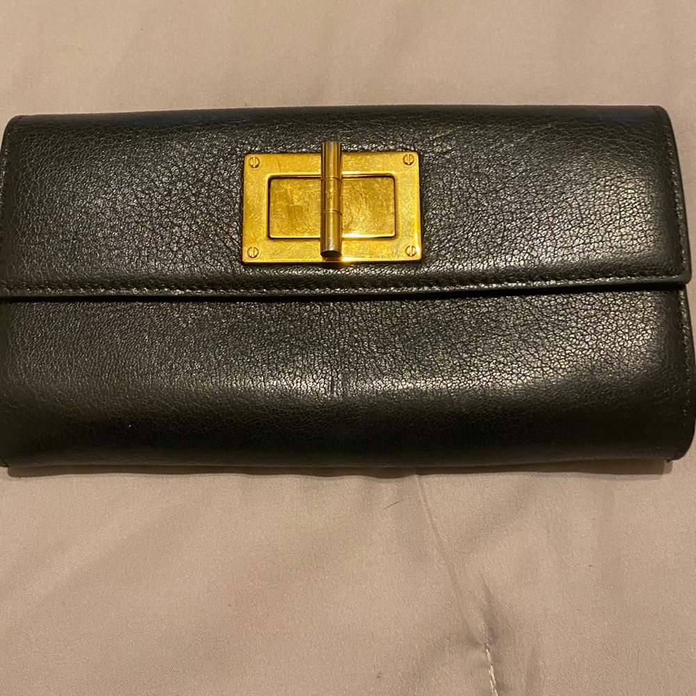 Leather Tom Ford Wallet